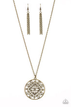 Load image into Gallery viewer, A Mandala of the People - Brass Necklace
