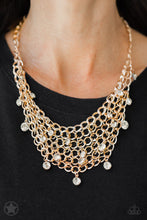 Load image into Gallery viewer, Fishing for Compliments - Gold Necklace - Blockbuster
