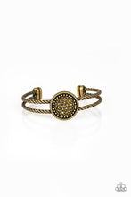 Load image into Gallery viewer, Definitely Dazzling - Brass Bracelet
