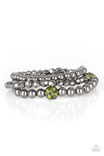 Load image into Gallery viewer, Noticeably Noir - Green Bracelet
