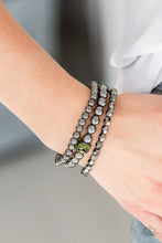 Load image into Gallery viewer, Noticeably Noir - Green Bracelet
