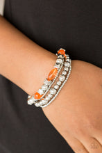 Load image into Gallery viewer, Babe-alicious - Orange Bracelet
