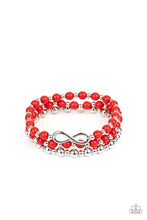 Load image into Gallery viewer, Immeasurably Infinite - Red Bracelet
