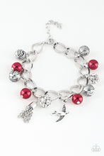 Load image into Gallery viewer, Lady Love Dove - Red Bracelet
