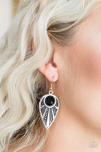 Load image into Gallery viewer, Take A WALKABOUT - Black Earrings - Paparazzi
