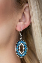 Load image into Gallery viewer, Fishing For Fabulous - Blue Earrings
