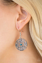 Load image into Gallery viewer, Rochester Royale - Blue Earrings  - Hoop- Paparazzi

