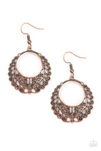 Load image into Gallery viewer, Grapevine Glamorous - Copper Earrings
