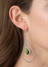 Load image into Gallery viewer, Ethereal Elegance - Green Earrings
