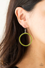 Load image into Gallery viewer, Stoppin Traffic - Green Earrings
