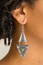 Load image into Gallery viewer, El Paso Edge - Green Earrings
