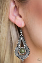 Load image into Gallery viewer, Zoomin Zumba - Green Earrings
