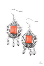 Load image into Gallery viewer, Open Pastures - Orange Earrings
