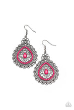 Load image into Gallery viewer, Carnival Courtesan - Pink Earrings
