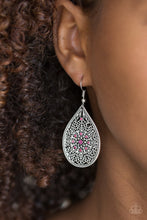 Load image into Gallery viewer, Dinner Party Posh - Pink Earrings
