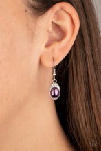 Load image into Gallery viewer, How Fancy - Purple Earrings
