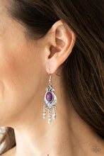 Load image into Gallery viewer, Enchantingly Environmentalist - Purple Earrings
