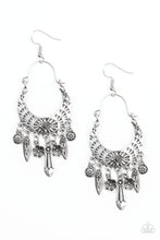 Load image into Gallery viewer, Nature Escape - Silver Earrings - Paparazzi
