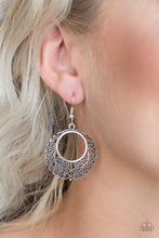 Load image into Gallery viewer, Grapevine Glamorous - Silver Earrings
