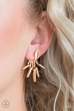 Load image into Gallery viewer, Extra Electric - Gold Earrings- Double-Sided
