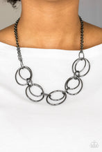 Load image into Gallery viewer, Urban Orbit - Black Necklace - Paparazzi
