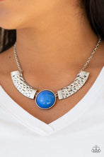 Load image into Gallery viewer, Egyptian Spell -Blue Necklace - Paparazzi
