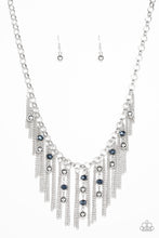 Load image into Gallery viewer, Ever Rebellious - Blue Necklace - Paparazzi
