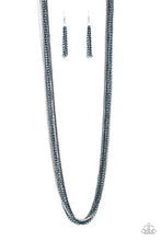 Load image into Gallery viewer, Colorful Calamity - Blue Necklace - Paparazzi
