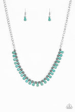 Load image into Gallery viewer, Extinct Species - Blue Necklace - Paparazzi
