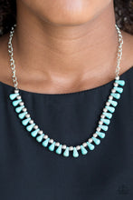 Load image into Gallery viewer, Extinct Species - Blue Necklace - Paparazzi
