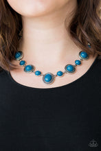Load image into Gallery viewer, Voyager Vibes - Blue Necklace - Paparazzi
