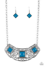 Load image into Gallery viewer, Feeling Inde-PENDANT - Blue Necklace
