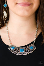 Load image into Gallery viewer, Feeling Inde-PENDANT - Blue Necklace
