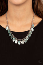 Load image into Gallery viewer, Vintage Gardens - Blue Necklace - Paparazzi

