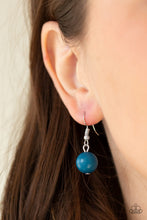 Load image into Gallery viewer, Pleasant Promenade - Blue Necklace - Paparazzi
