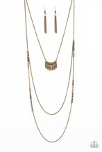Load image into Gallery viewer, Homestead Harvest - Brass Necklace
