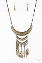 Load image into Gallery viewer, Eastern Empress - Brass Necklace - Paparazzi

