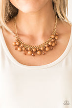 Load image into Gallery viewer, Tour de Trendsetter - Brown Necklace
