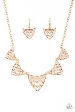 Load image into Gallery viewer, Welcome To The Lions Den - Gold Necklace
