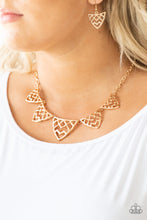 Load image into Gallery viewer, Welcome To The Lions Den - Gold Necklace
