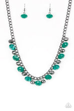 Load image into Gallery viewer, Runway Rebel - Green Necklace
