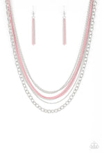 Load image into Gallery viewer, Intensely Industrial - Pink Necklace - Paparazzi
