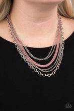 Load image into Gallery viewer, Intensely Industrial - Pink Necklace - Paparazzi
