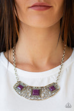 Load image into Gallery viewer, Feeling Inde-PENDANT - Purple Necklace
