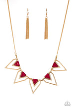 Load image into Gallery viewer, The Pack Leader - Red Necklace
