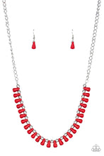 Load image into Gallery viewer, Extinct Species - Red Necklace
