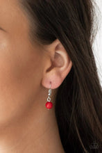 Load image into Gallery viewer, Flirty Foxtrot - Red Necklace
