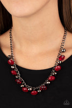 Load image into Gallery viewer, Runway Rebel - Red Necklace
