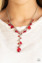 Load image into Gallery viewer, Crystal Couture - Red Necklace
