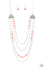 Load image into Gallery viewer, Pharaoh Finesse - Red Necklace
